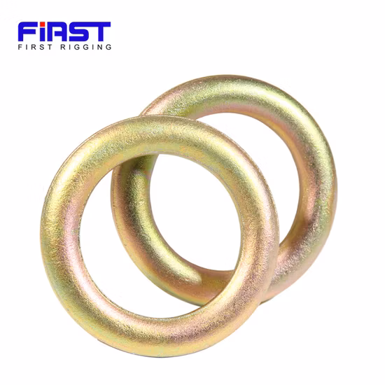 Quick Connecting European/Us Standard G80/G100 Alloy Steel/Stainless Steel Forged/Welded/Weldless Round/O/Circular Ring with Surface Treatment