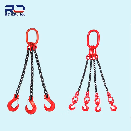 G80 Alloy Steel Lifting Chain One, Two, Three, Four Legs