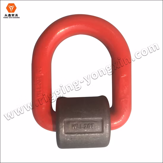 China Manufacturer Alloy Steel G80 Linked Ring Forged Weld-on 5/8" Tie Down D Ring Truck Trailer Tie Down Ring|Lifting Ring|Sling Ring|Rigging Hardware Ring