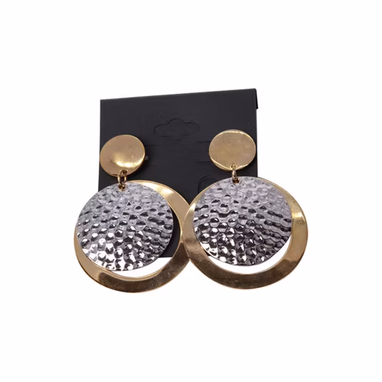 타원형 펜던트가 있는 특별한 패션 주얼리 합금 귀걸이